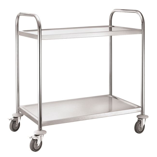 Service TrolService Trolley 2 Tier with Square Tube